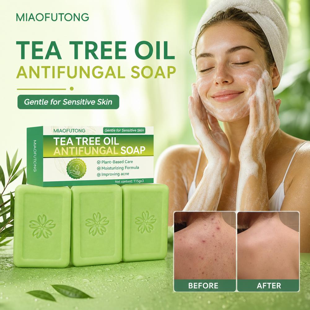 3pcs 티 트리 오일 비누 바 천연 식물 추출물 수제 - Soap Making Oils 리뷰 및 가격