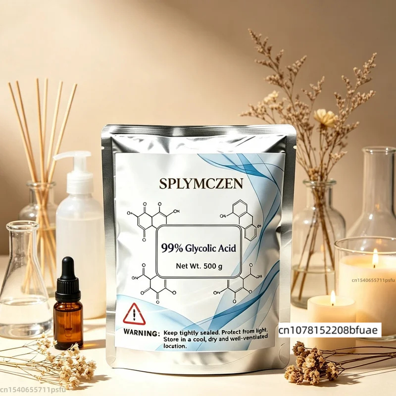 SPLYMCZEN 99% 고순도 수용성 글리콜산 원료  - Soap Making Acid 리뷰 및 가격