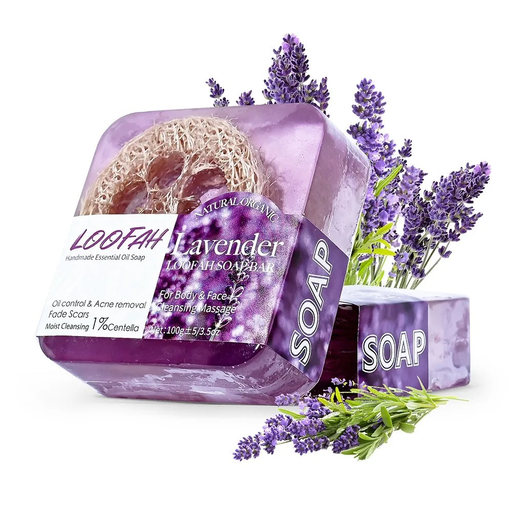 100g 유기농 라벤더 에센셜 오일 비누, 신체, 얼굴 - Soap Making Oils 리뷰 및 가격