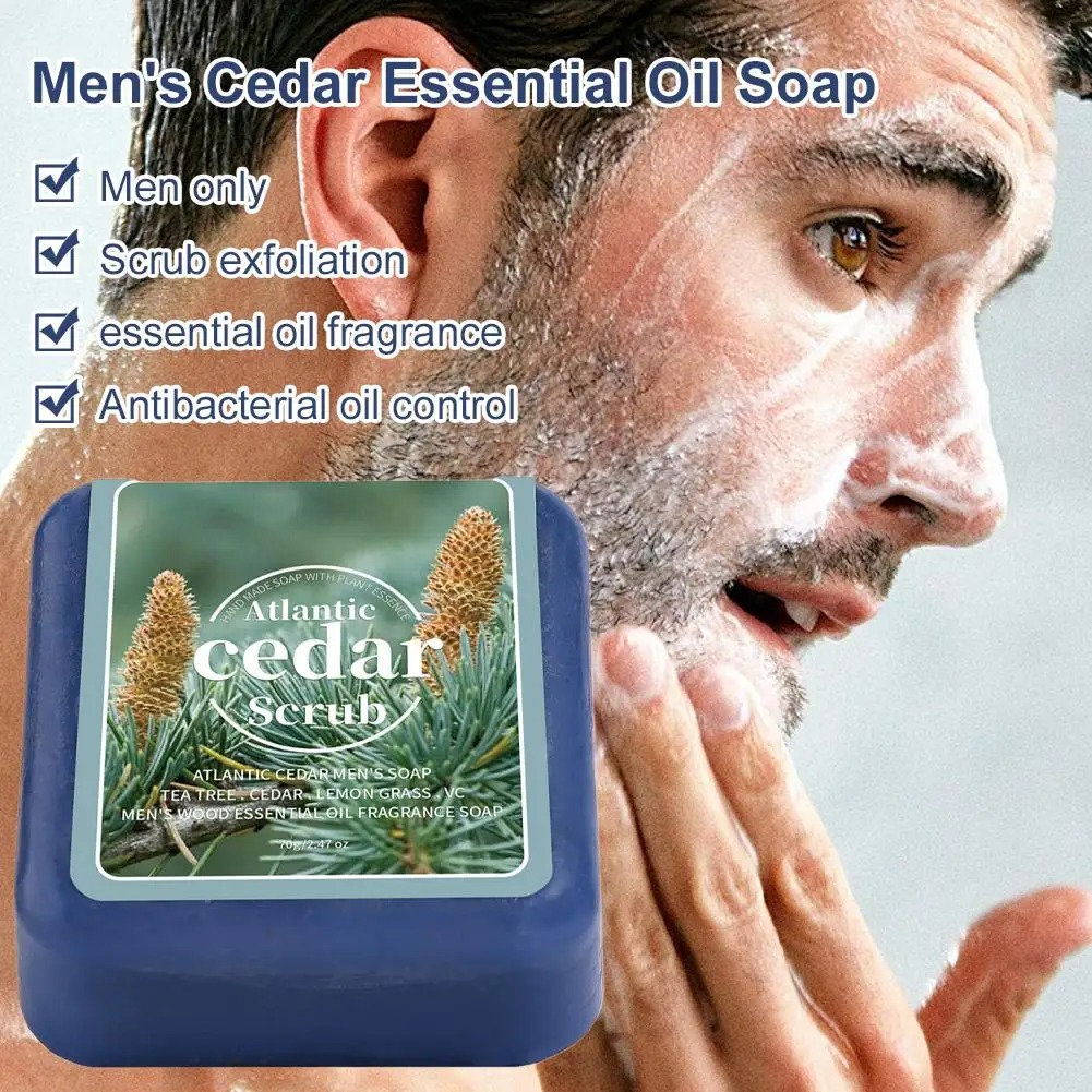 남성용 삼나무 에센셜 오일 비누 여행용 휴대용 호텔 비 - Soap Making Oils 리뷰 및 가격