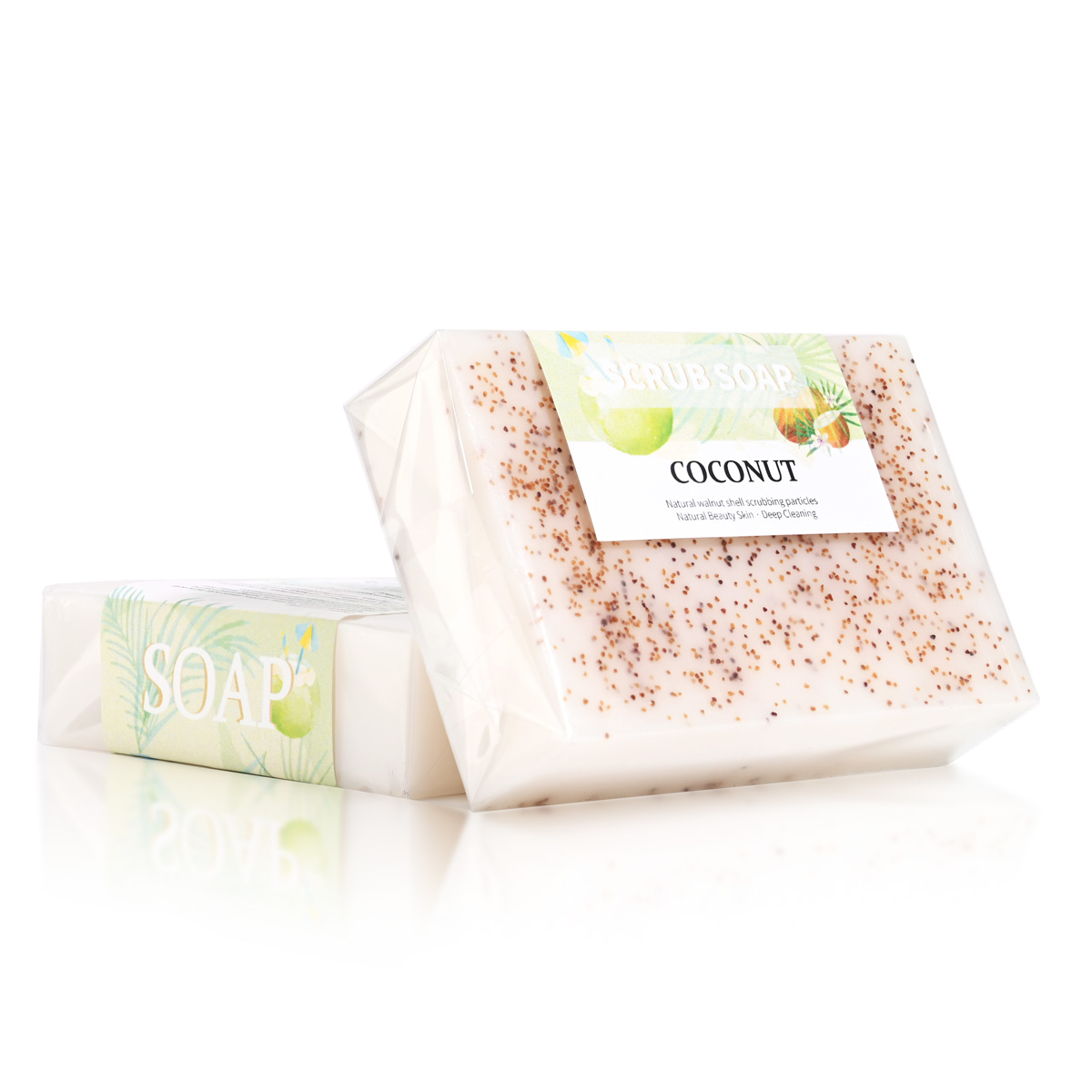 M+천연 코코넛 밀크 비누, 프로스트 입자 함유, 밝은 - Soap Making Oils 리뷰 및 가격